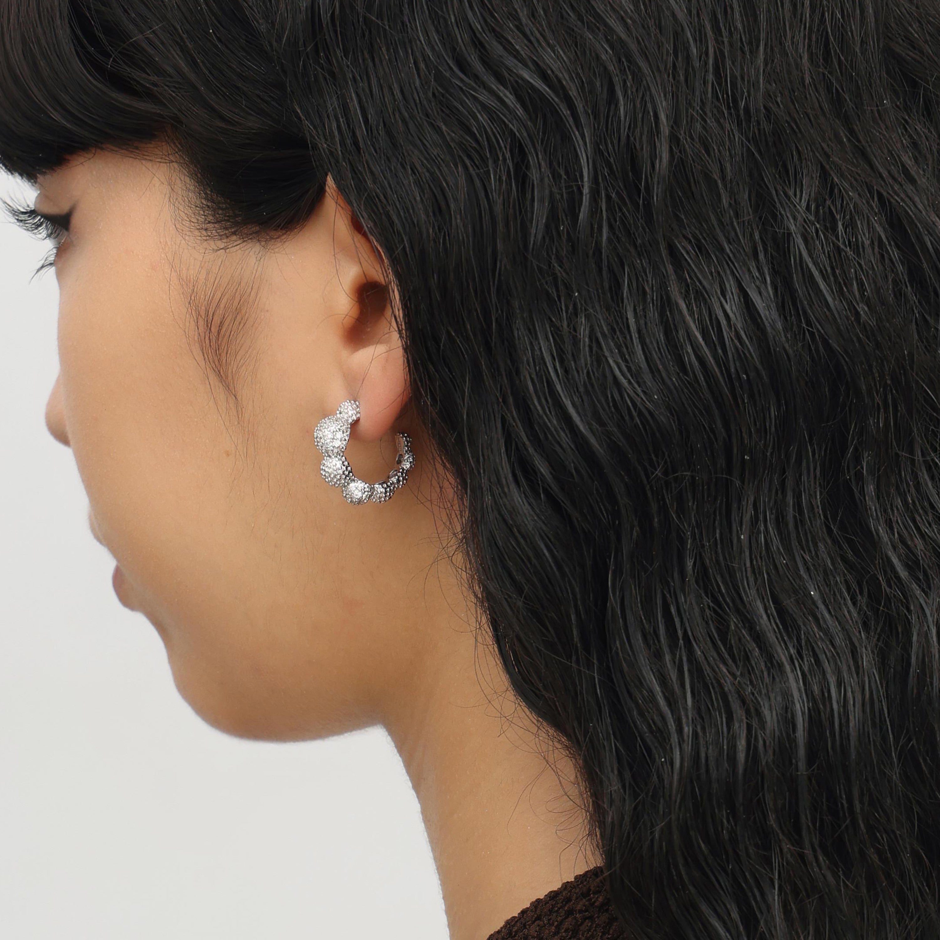 RSNY Shiny Ball Earrings