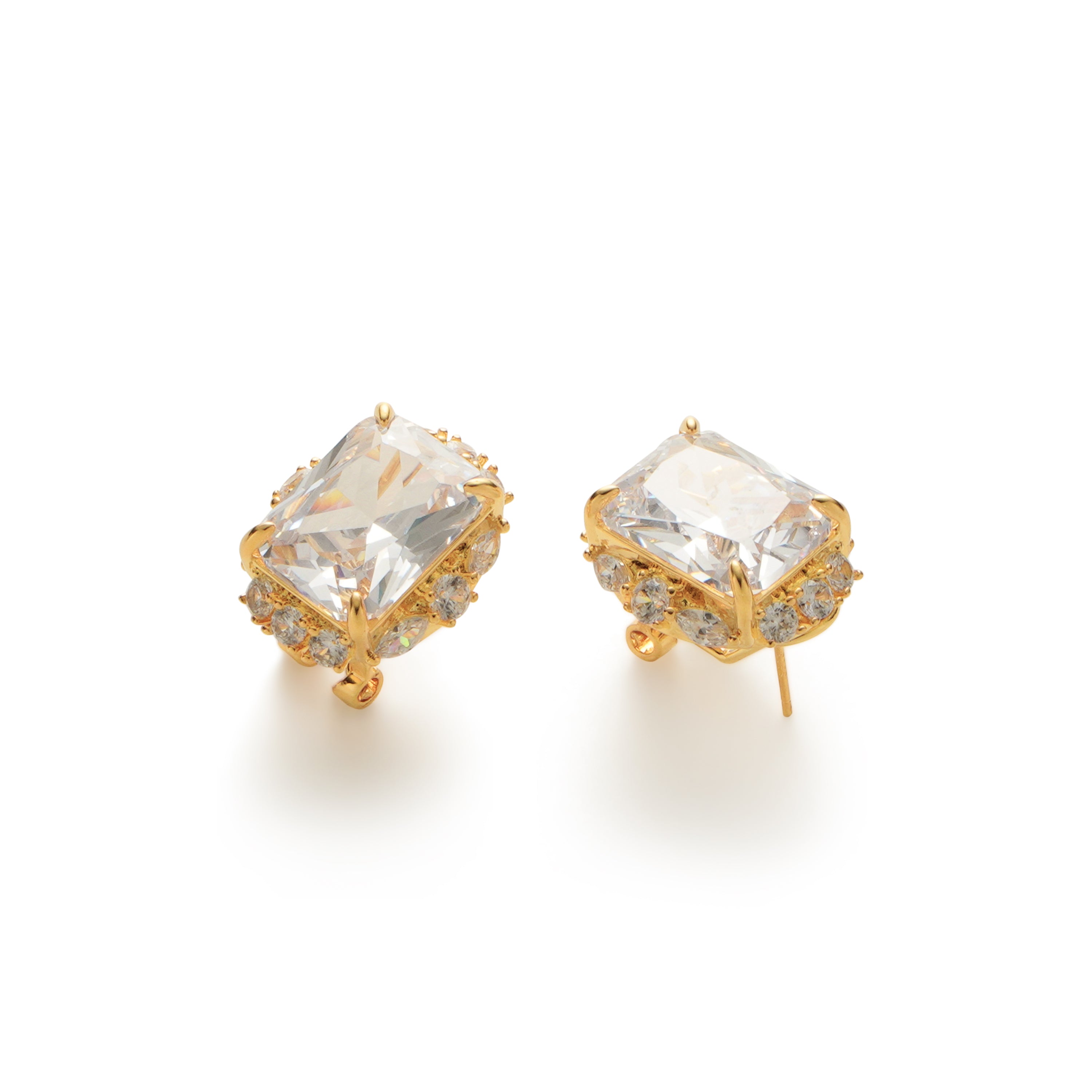 RSNY Princess Square Earrings