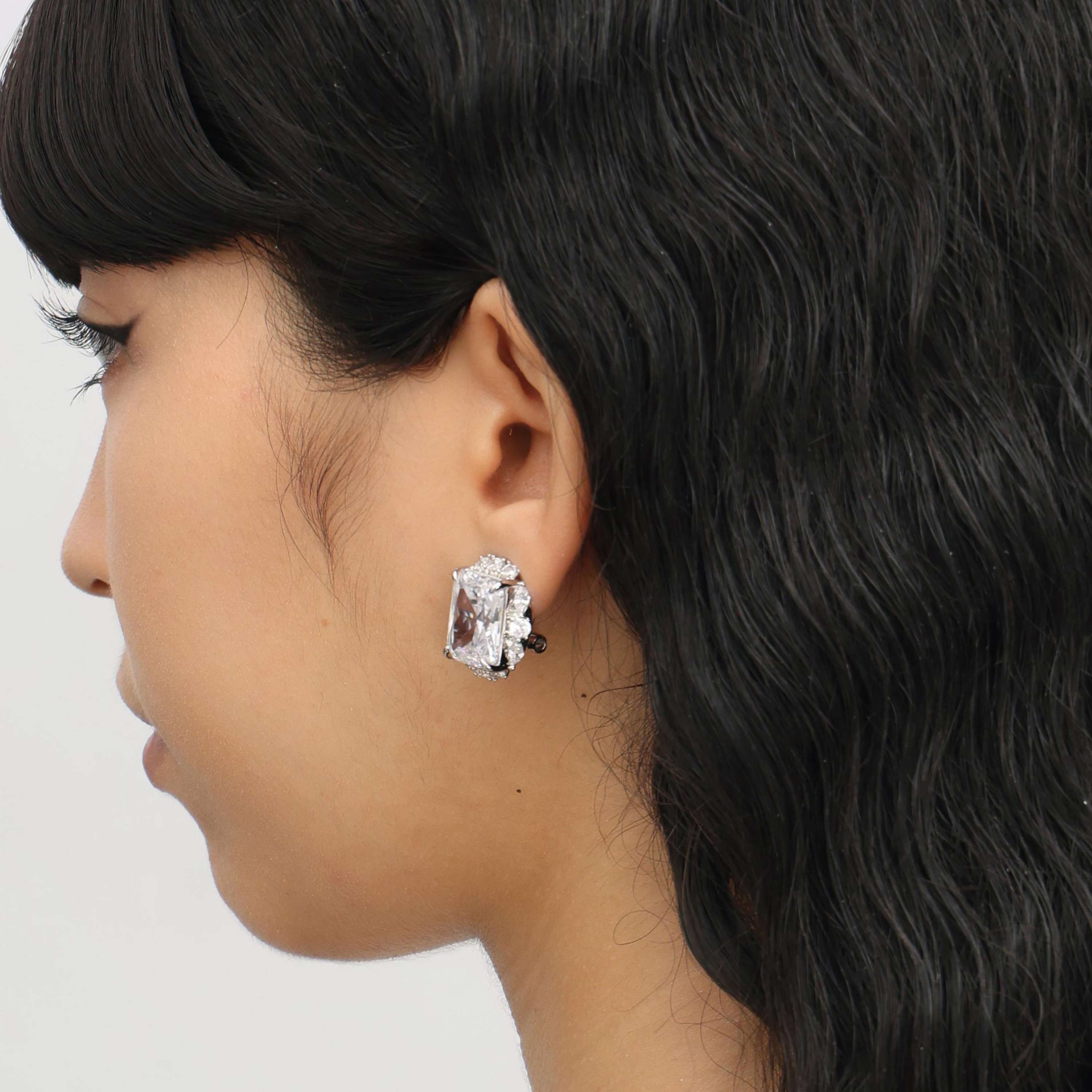 RSNY Princess Square Earrings