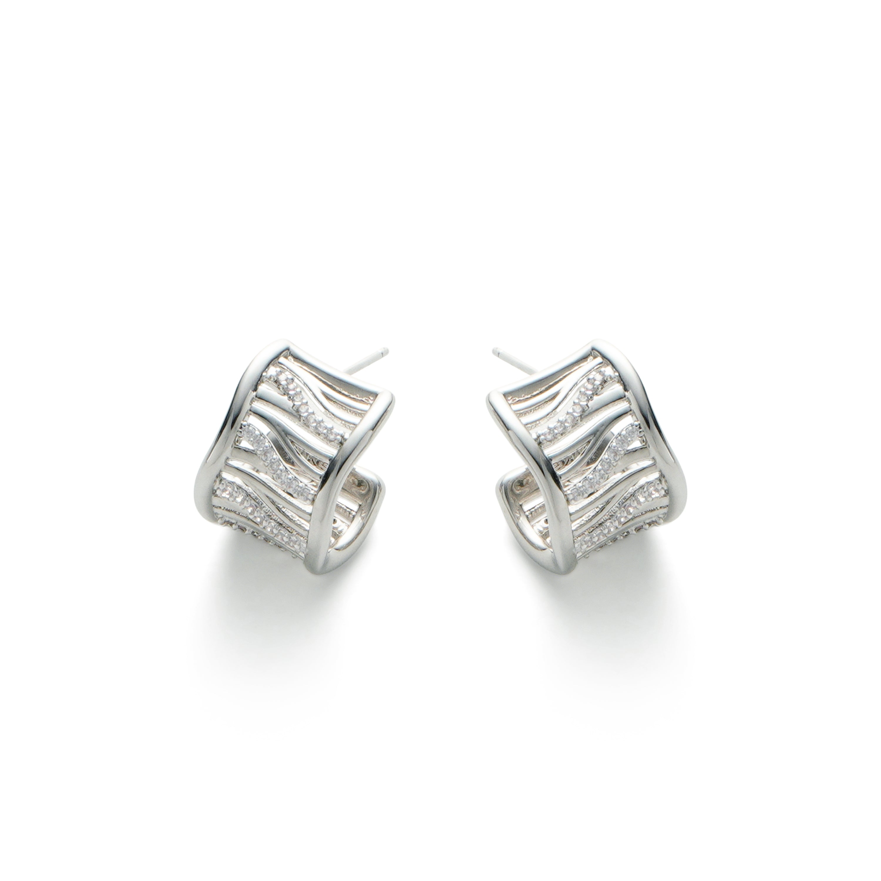 RSNY simple line earrings