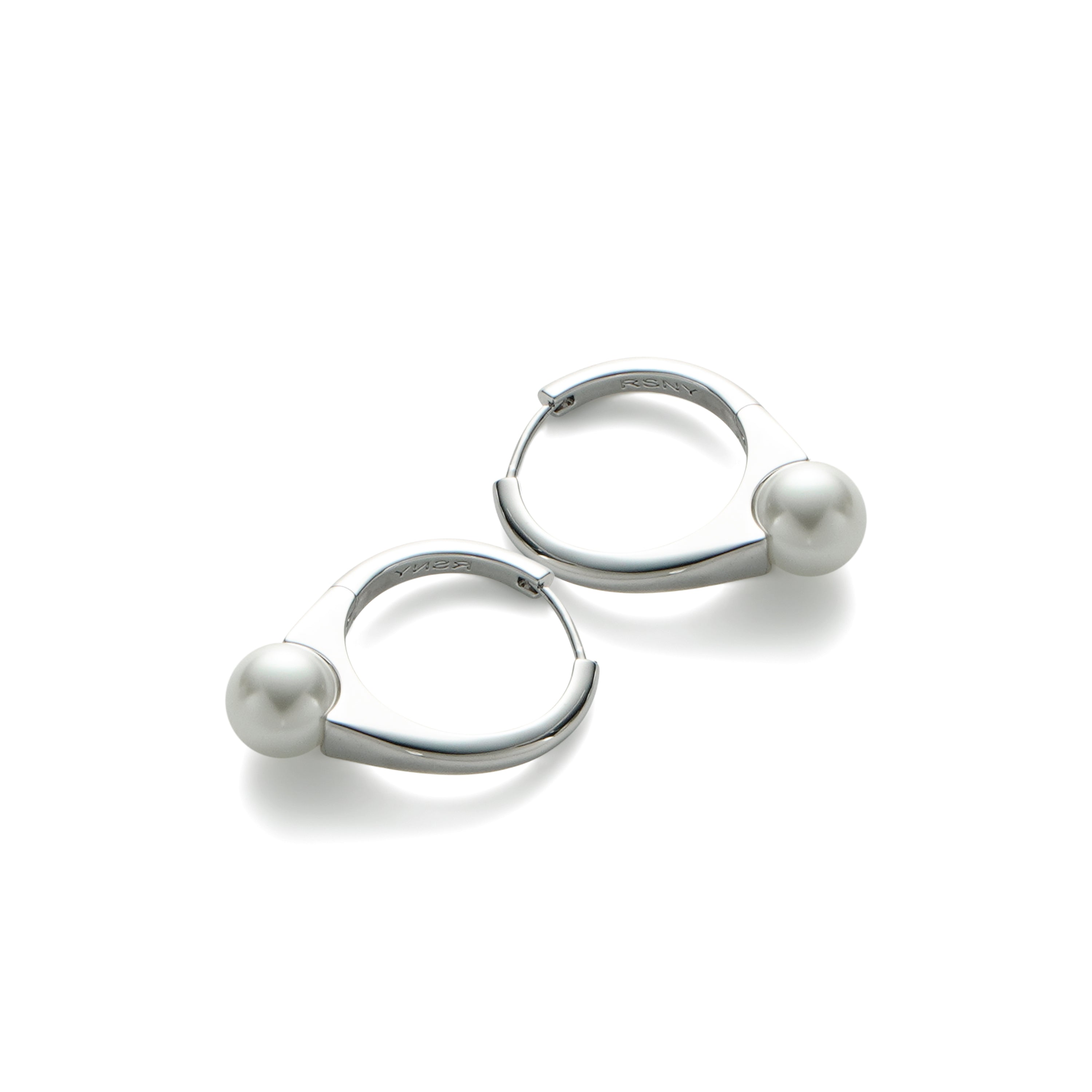 RSNY pearl ring earrings