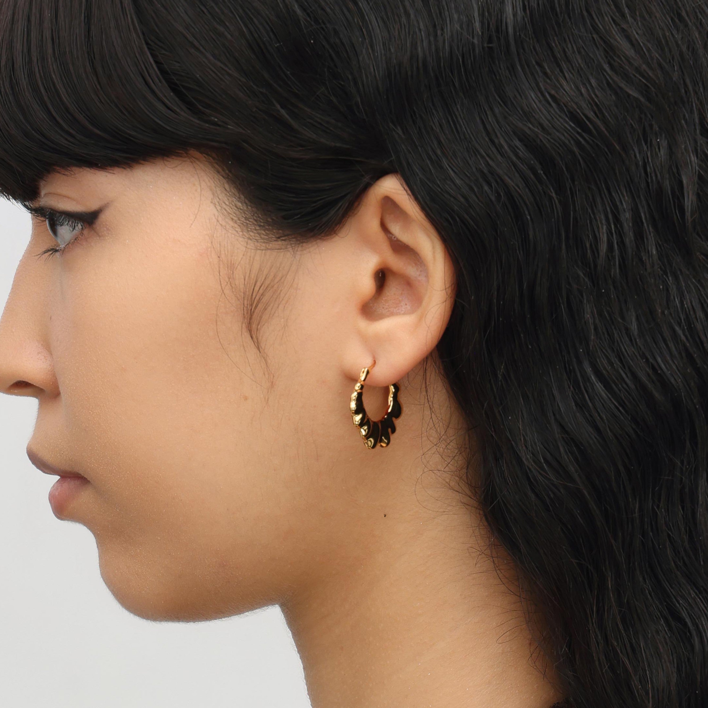 RSNY pleated earrings