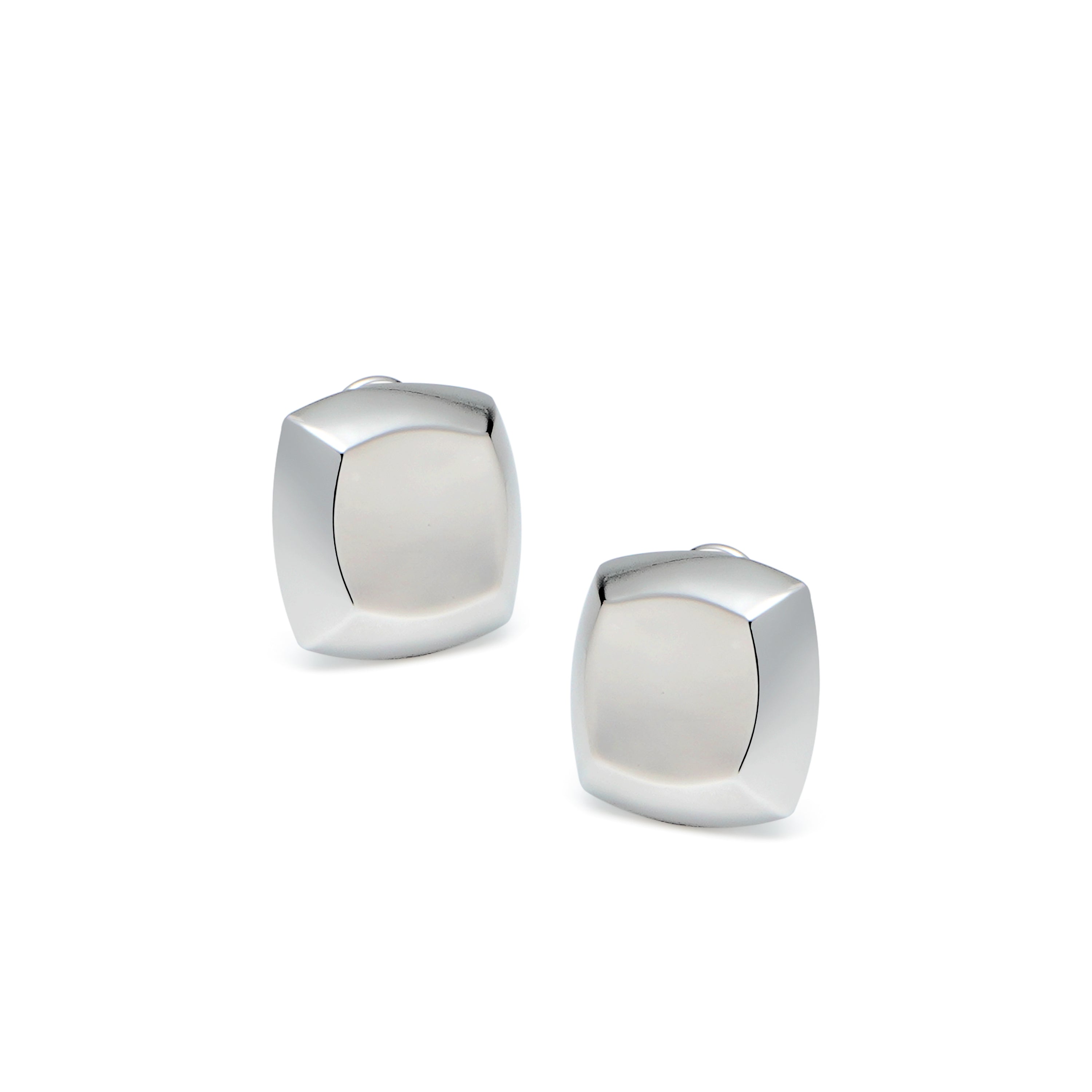 RSNY square diamond stud earrings