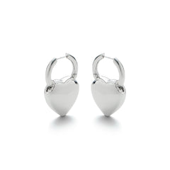 RSNY love shape earrings