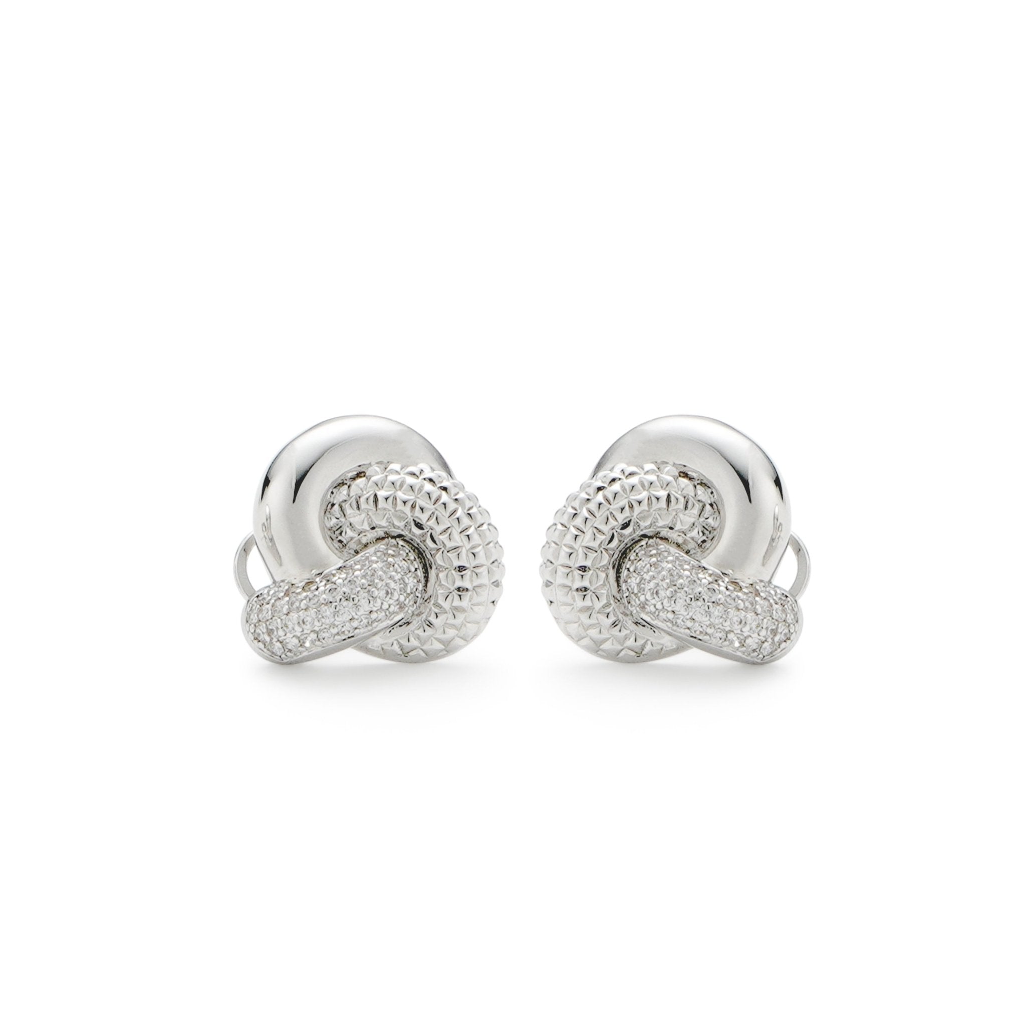 RSNY abstract line stud earrings - R2054A